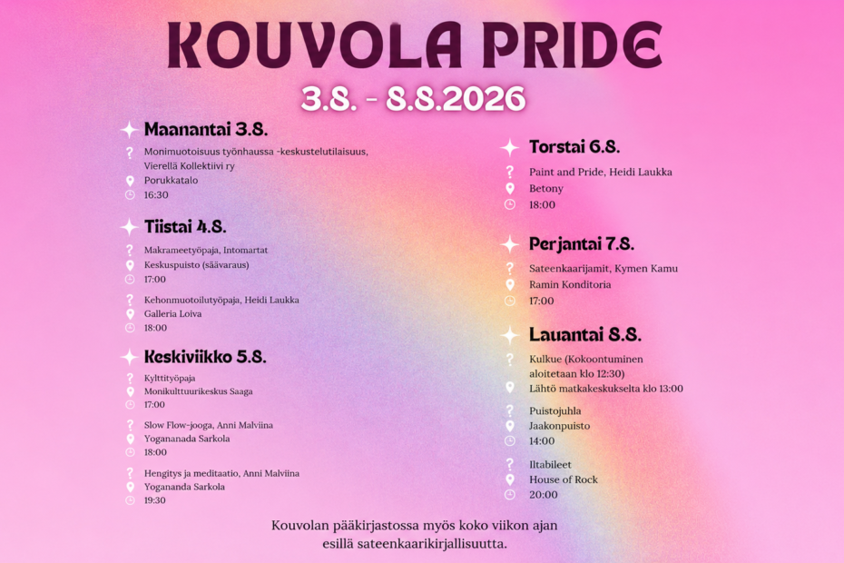 Kouvola PRIDE viikko